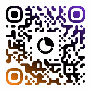 QR code to download CoinStats app