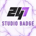 247 Studio Badge