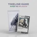 Timeline Game: Apes vs Miladys Trading Cards