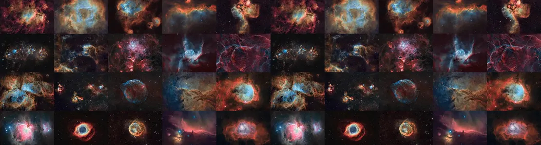 Deep Space x Cosmos Astro Art