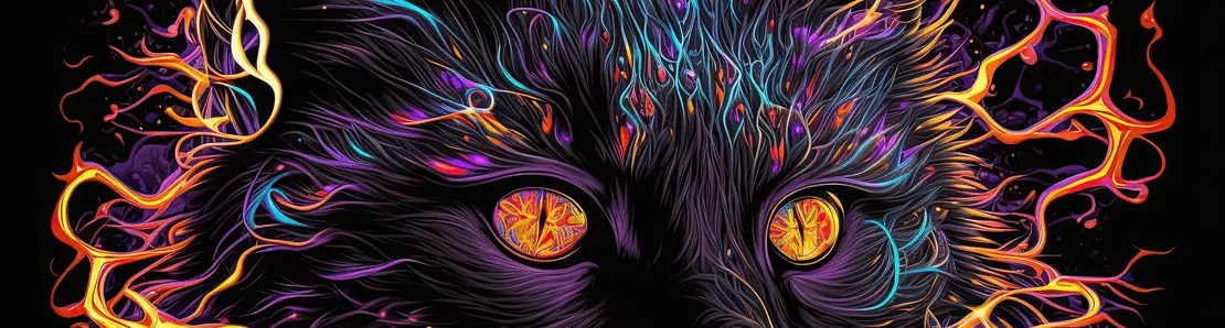 Psycatdelics - by Imaginary Cat