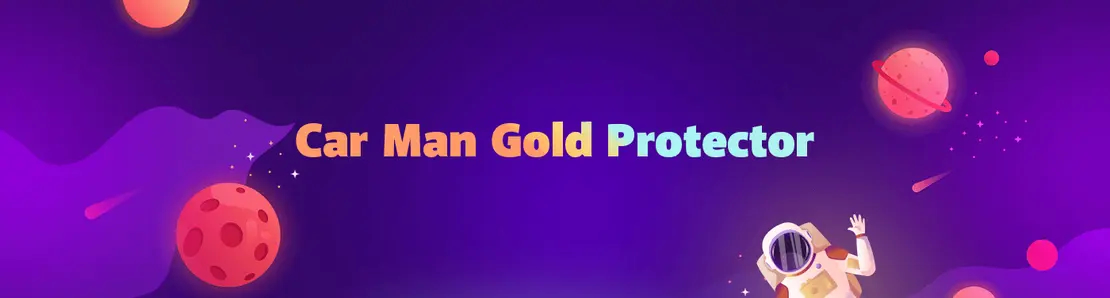 Car Man Gold Protector