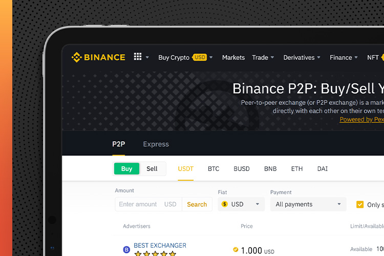 how to buy crypto with bnb on binance