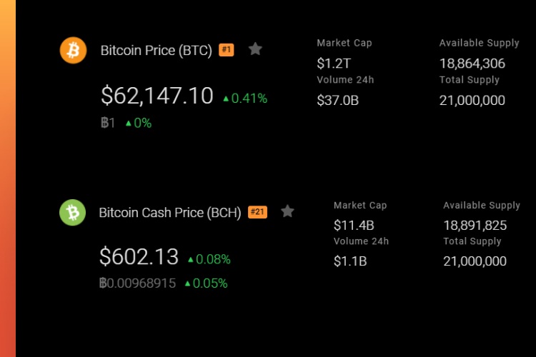 Bitcoin vs Bitcoin Cash photo