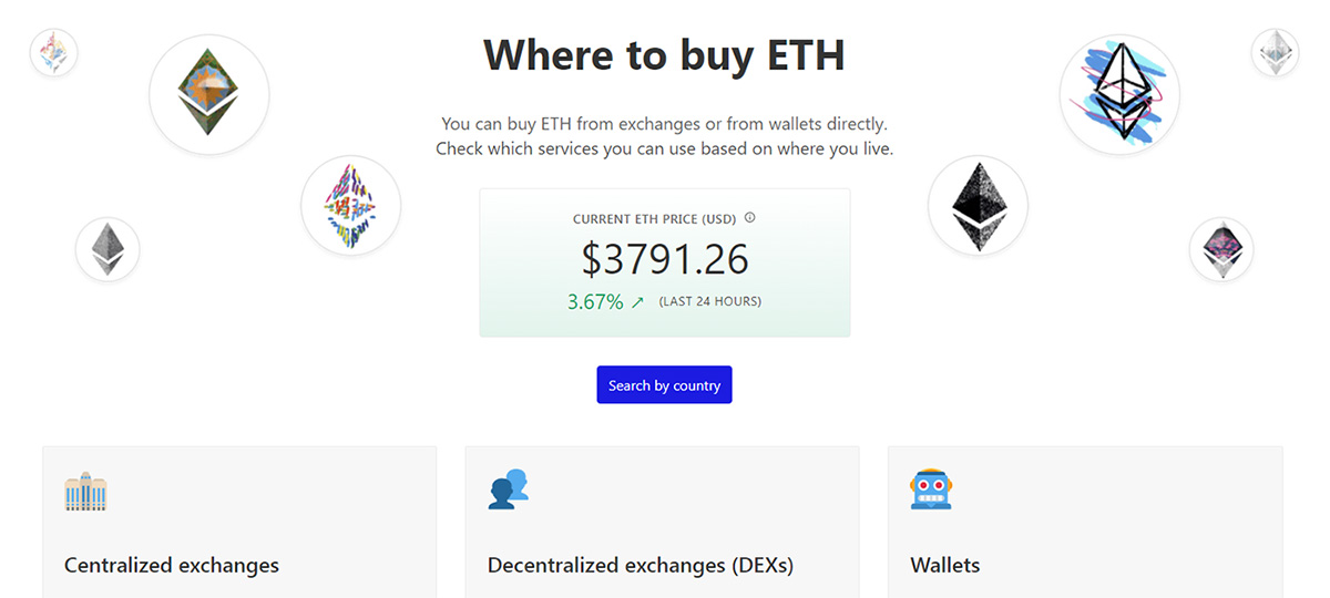 Where to buy ETH