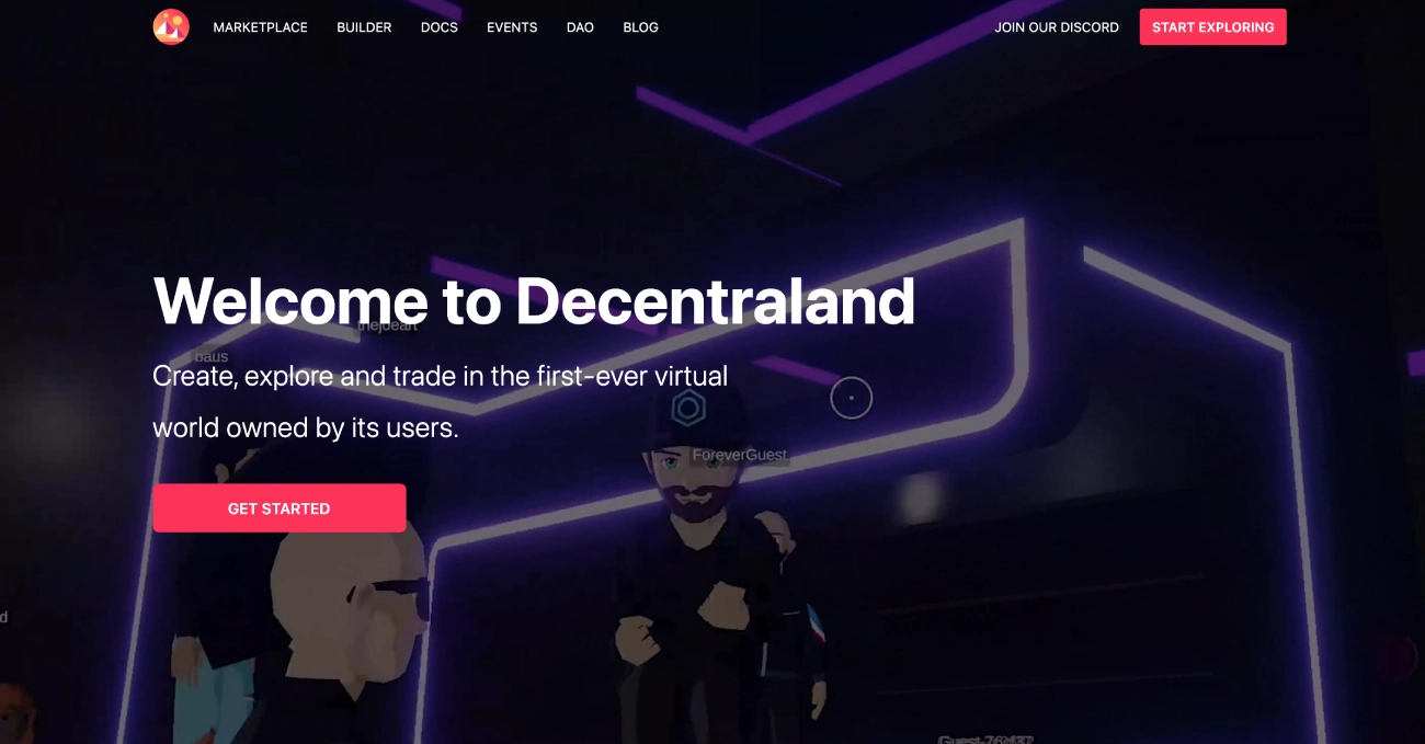 buy decentraland crypto