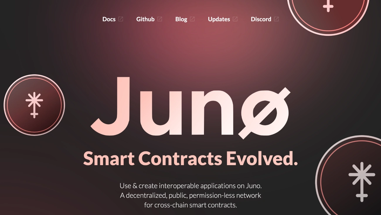 Page d'accueil Juno