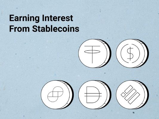 how to earn interest from stablecoins