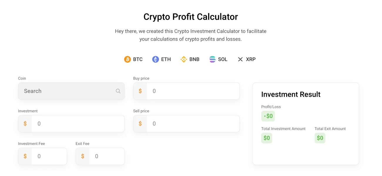 crypto profit tracker