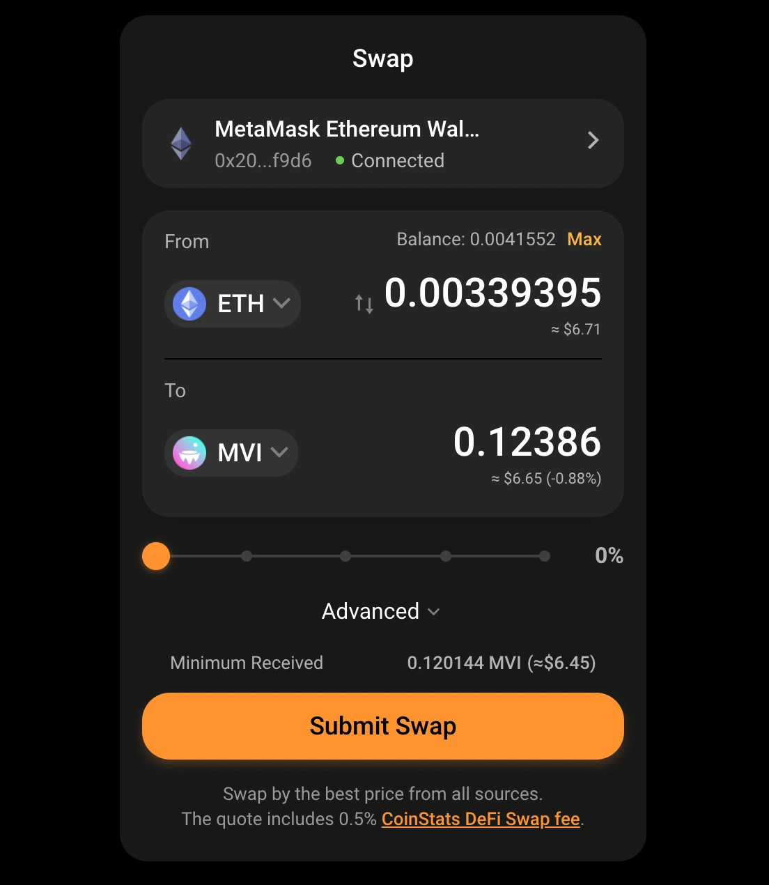 eth mvi swap How to Buy the Metaverse Index on CoinStats