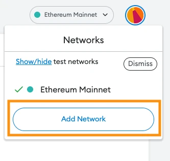 add network