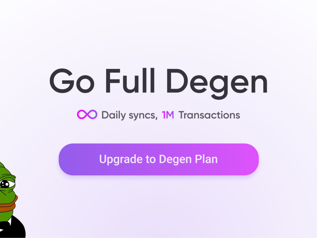 Introducing Degen Plan: Power Up for the Bull Market | CoinStats Blog