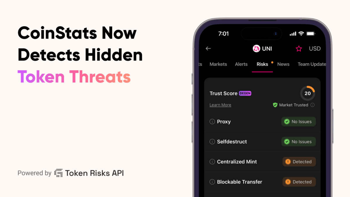 Stop Getting Rugged: Meet Glider Token Risk | CoinStats Blog