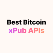 Best Bitcoin xPub APIs in 2026: HD Wallet Tracking Compared