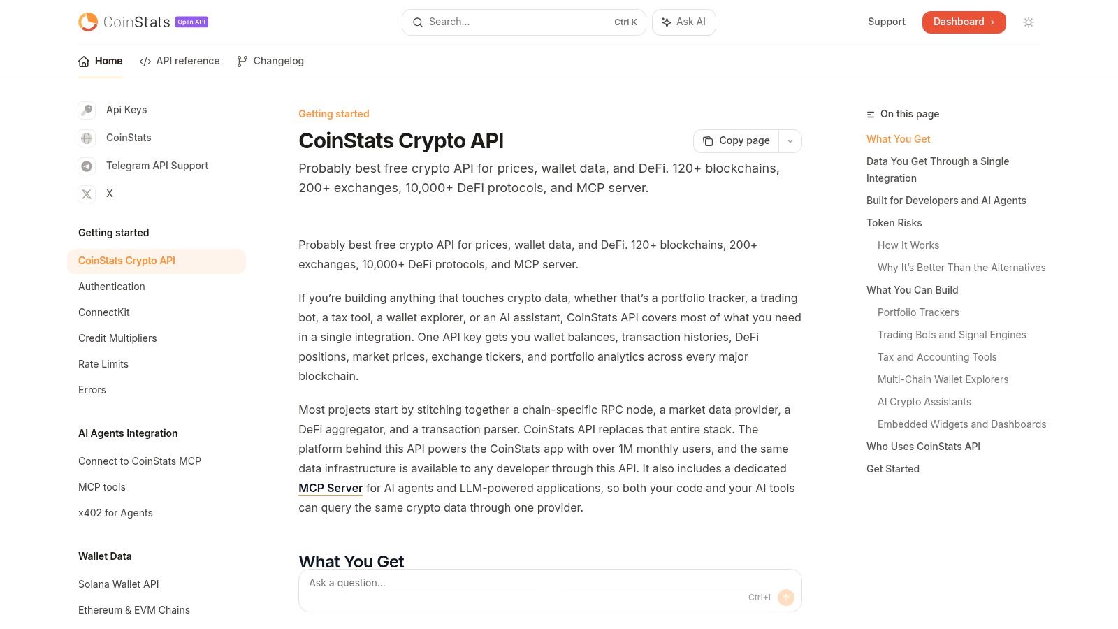 Screenshot from https://coinstats.app/api-docs