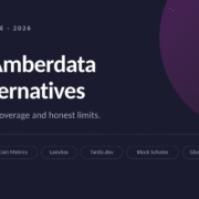 Top 7 Amberdata API alternatives for crypto data in 2026, a CoinStats guide.