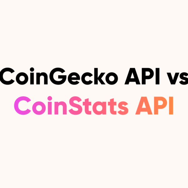 CoinGecko API vs CoinStats API comparison for 2026
